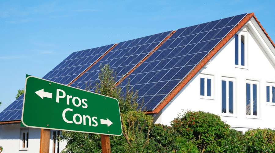 buying a house with solar panels