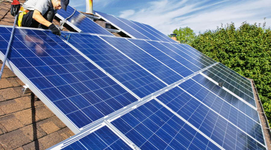 solar panel removal and reinstallation