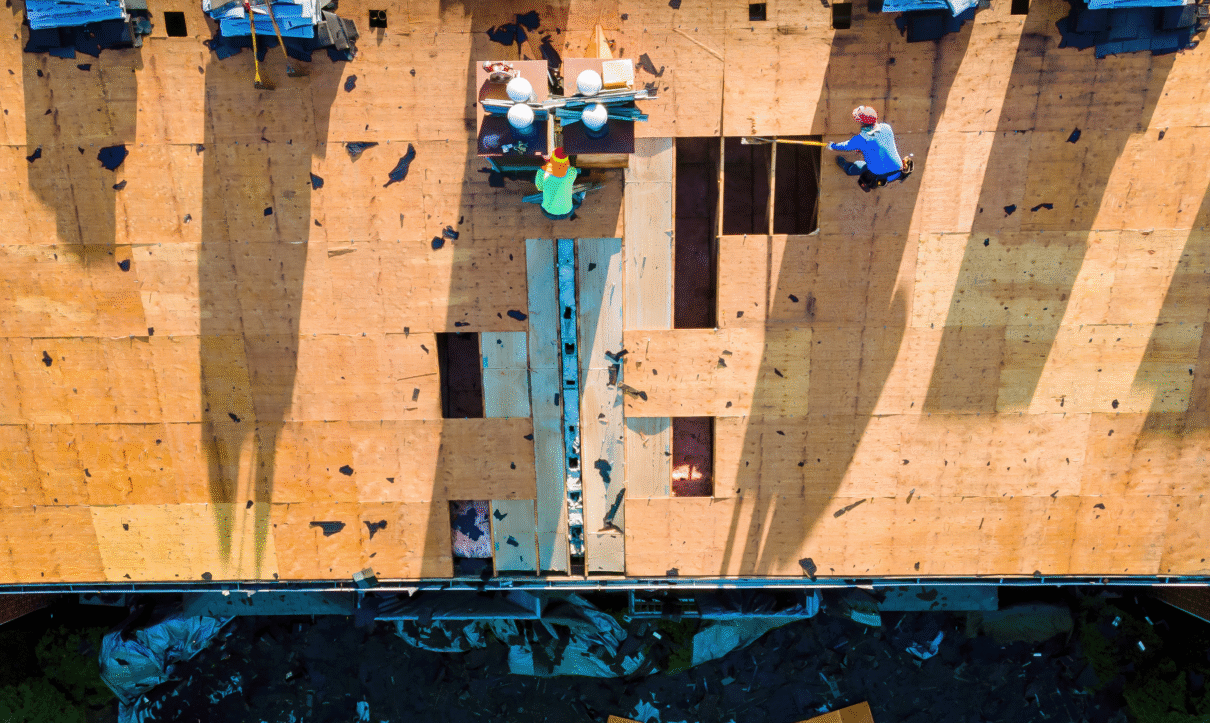 detach and reset solar panels for roof replacement