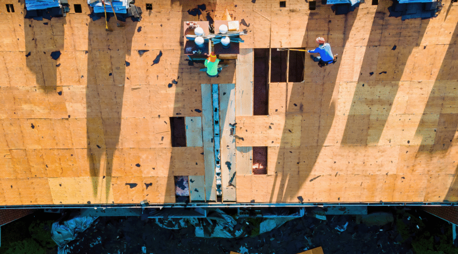 detach and reset solar panels for roof replacement