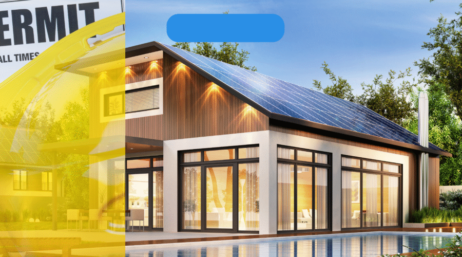 permits for solar panel removal and reinstall