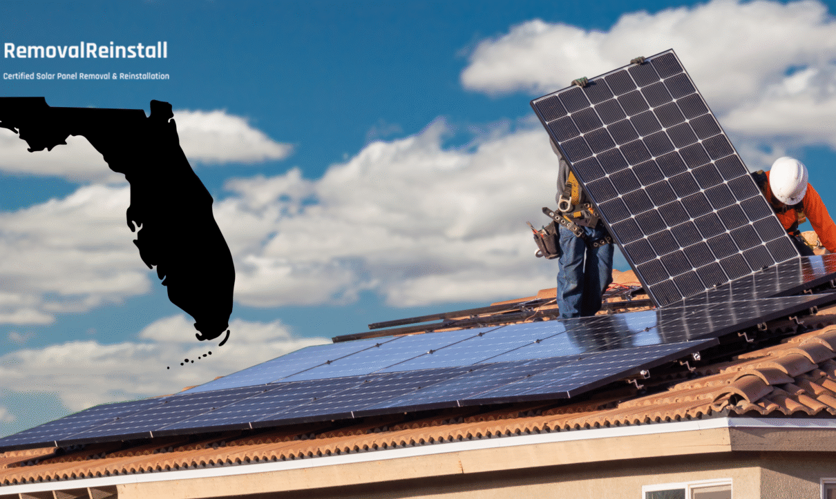 Solar Panel Removal and Reinstallation in Florida: What Homeowners Should Know